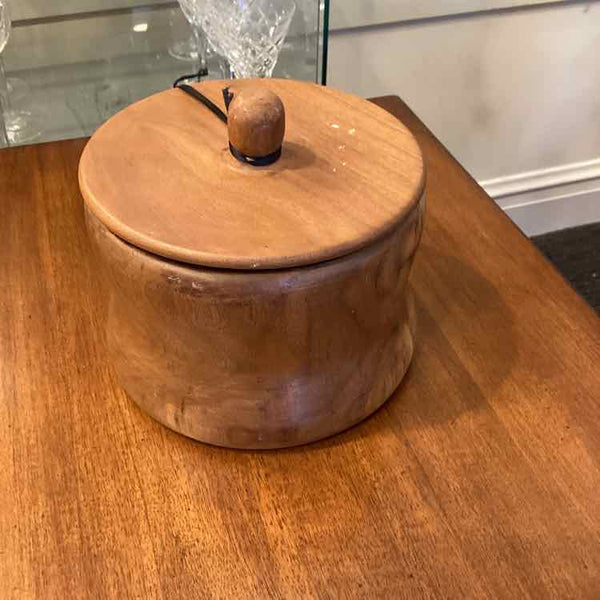 Hand Turned Bowl w/Lid