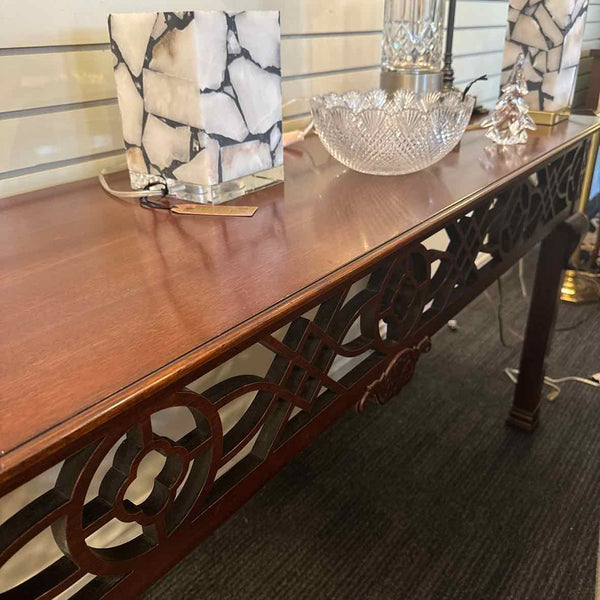 Pierced Mahogany Huntboard