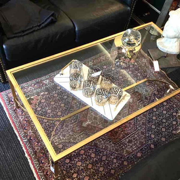 Joss & Main Gold Coffee Table