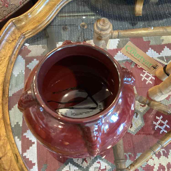 Roseville Topeo Red Vase