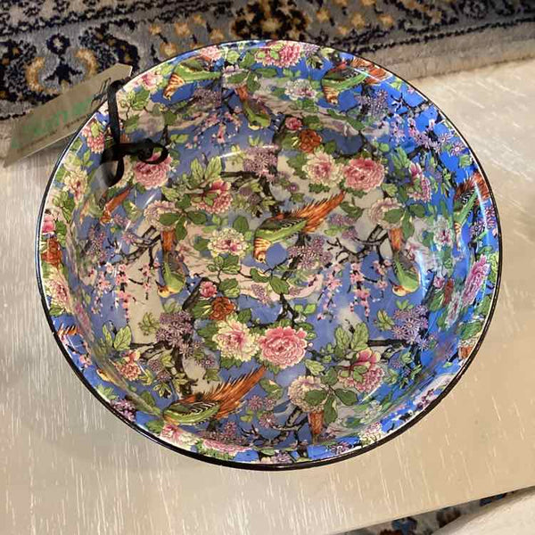 Crown Ducal Blue Chintz Bowl