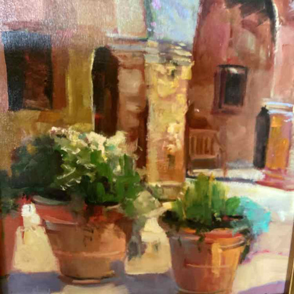 "Arch Way" Oil Painting
