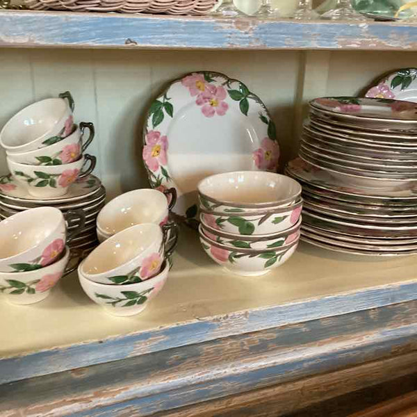 "As Is" 75 Piece Franciscan "Desert Rose" China