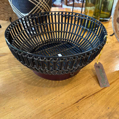 Black Woven Basket