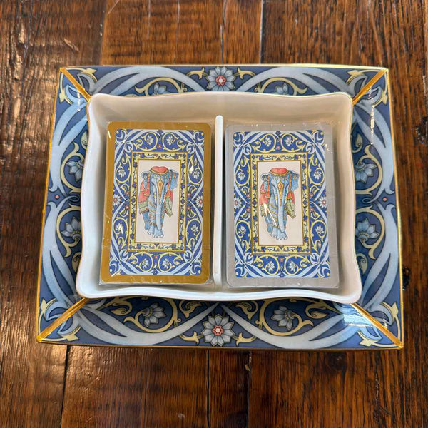 Wedgwood Elephant Card Holder & Tray