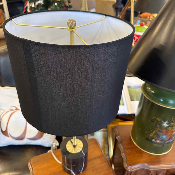 Marble Base Black Lamp