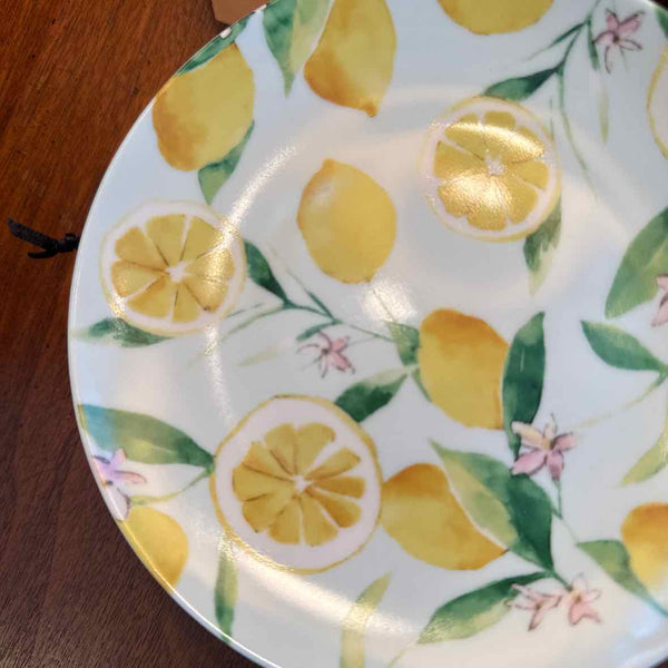 8 Lemon Dessert Plates