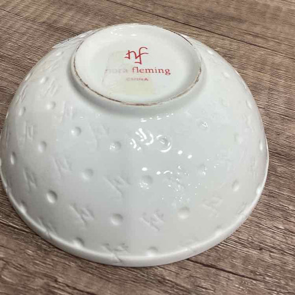 Nora Fleming Imprinted Pearl Bowl