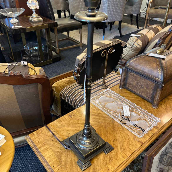 Pair Of Bronze Buffet Lamps