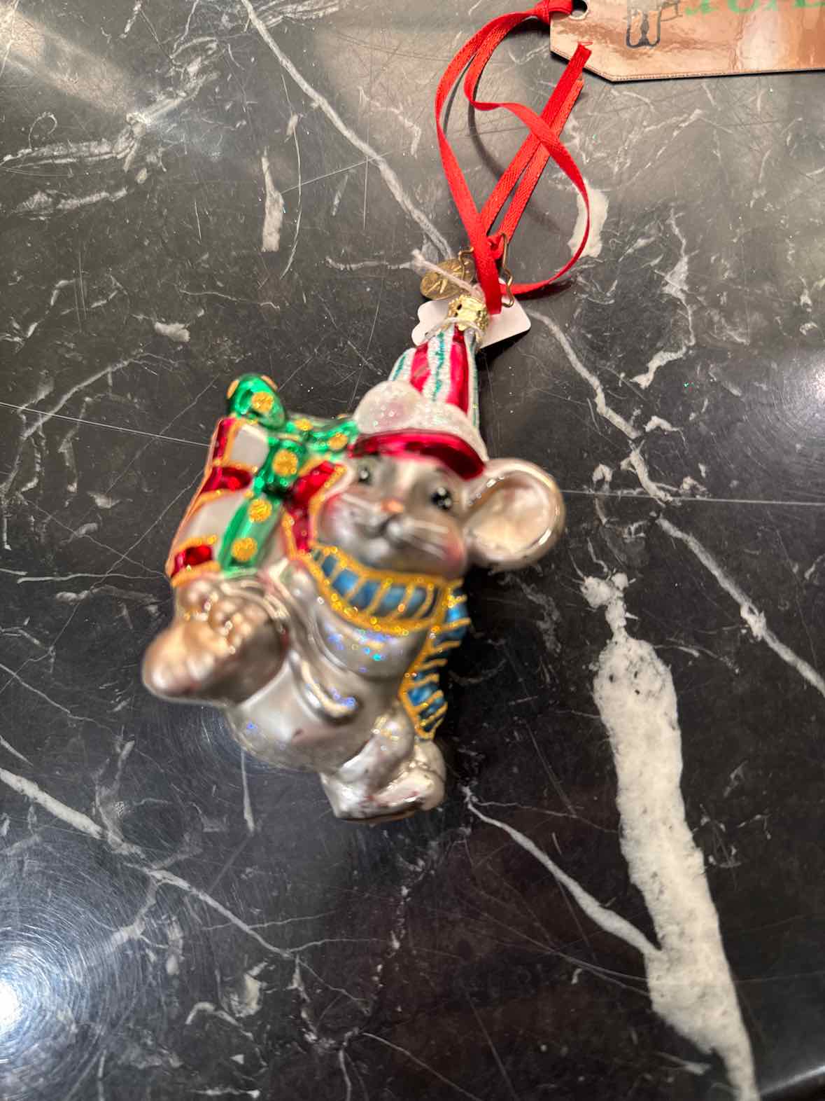 Radko "Mouse Capade Mouse" Ornament