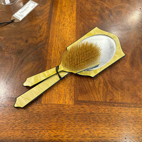 Bakelite Mirror and Brush