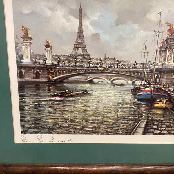 Pont Alexandre III Framed Print