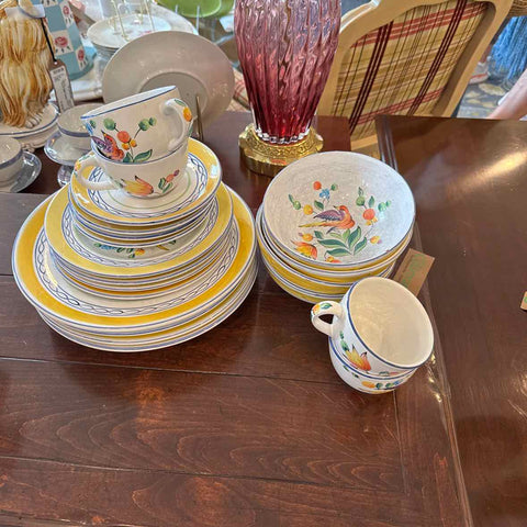 "As Is" 20 Piece Herend Village China