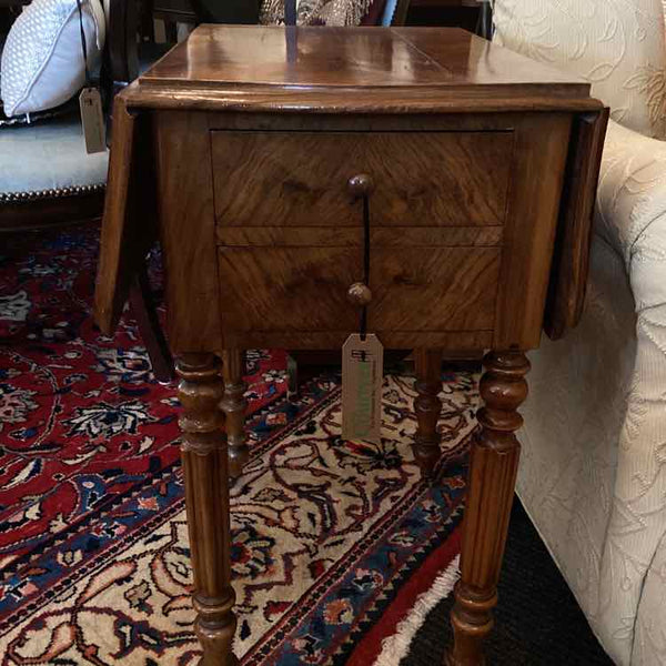 "As Is" Vintage Drop Leaf Side Table
