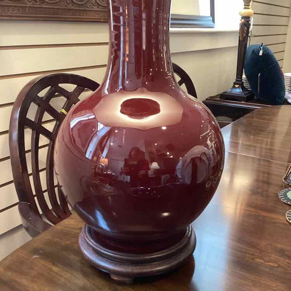 Oxblood Porcelain Lamp