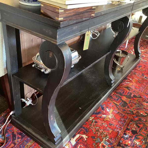 Hekman Ebony Console Table