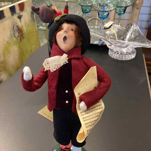 Byers Choice Adult Caroler w/ Music