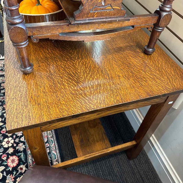 "As Is" Oak Library Table