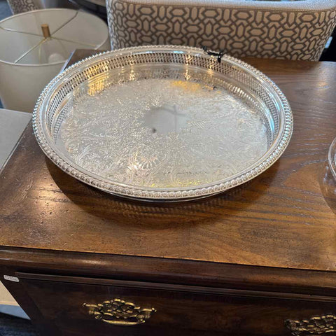 Silverplate Galley Tray