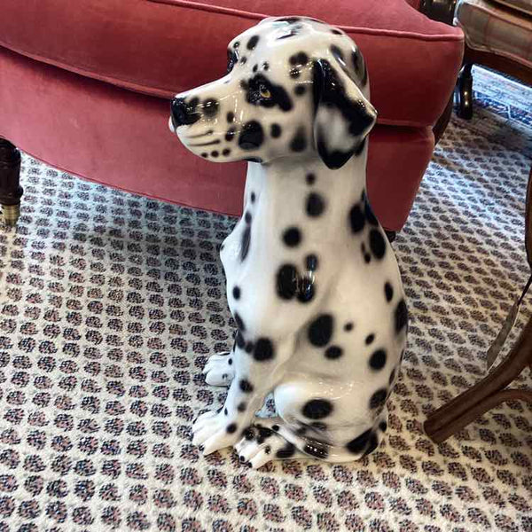 Ceramic Dalmation Statue