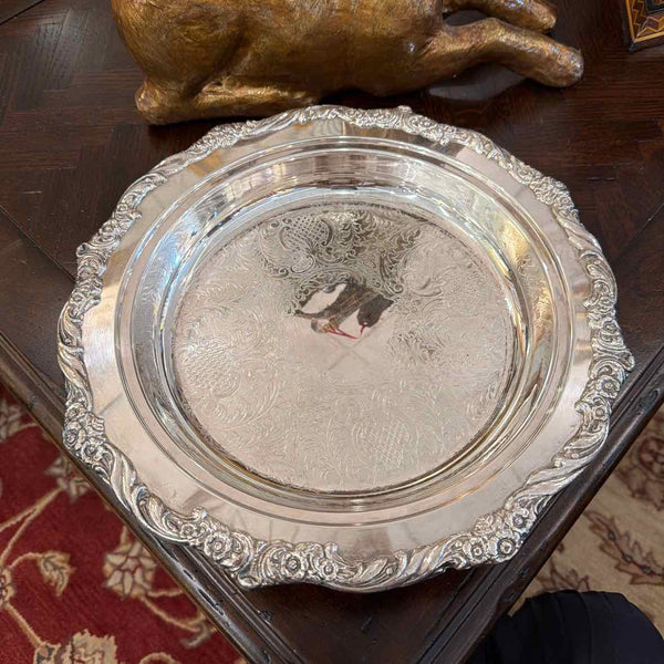 SLP Footed Pie/Quiche Dish - Am. Sheffield