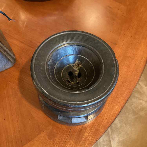 Antique Wooden Seed Holder