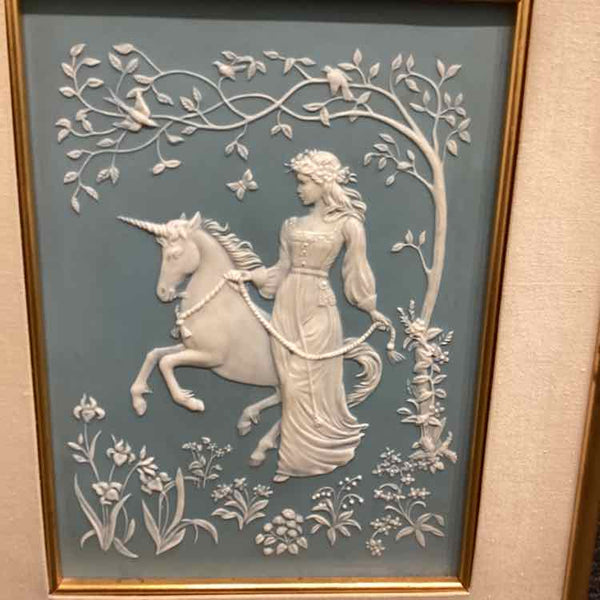 Lady And Unicorn By Franklin Mint