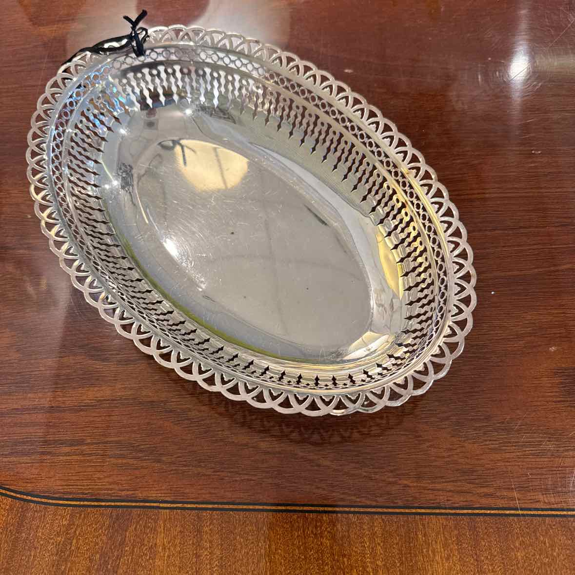 Silverplate Oblong Bowl