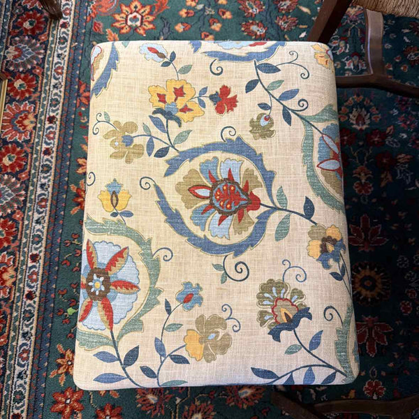 Draped Foot Stool