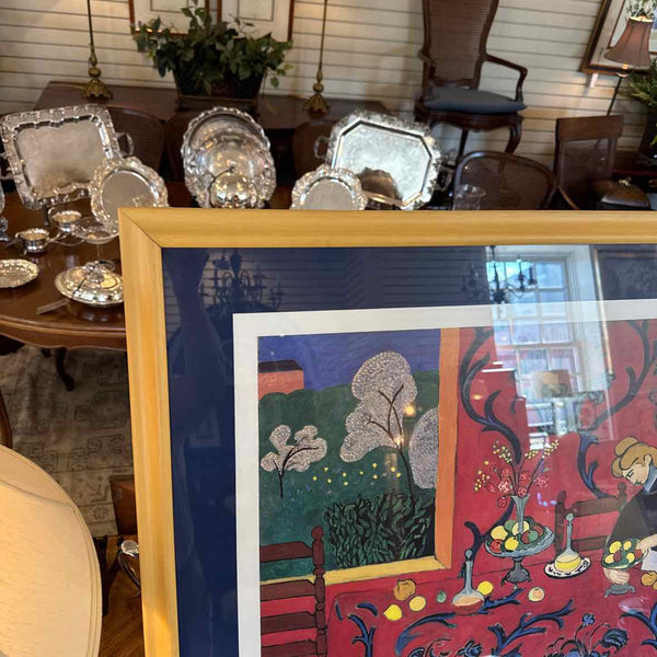 Framed Henri Matisse MOMA Poster
