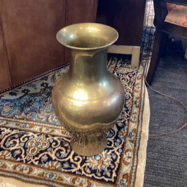 "As Is" Solid Brass Vase
