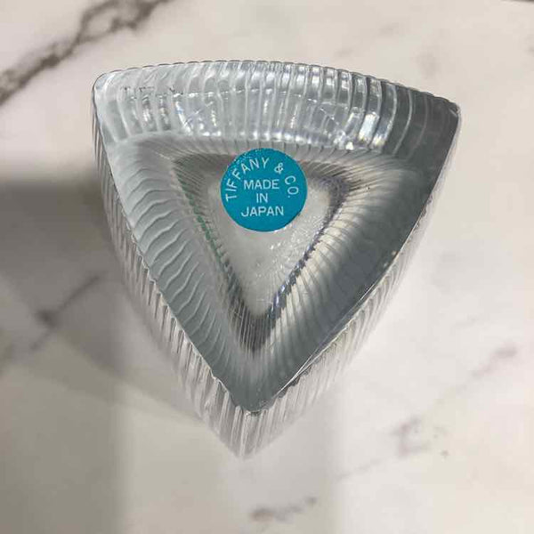 Tiffany Crystal Vase With Box