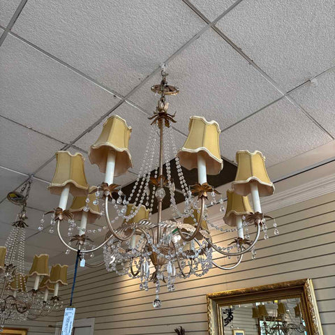 Schonbek 8 Light Chandelier