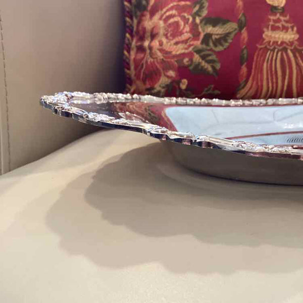 Silverplate Oval Platter