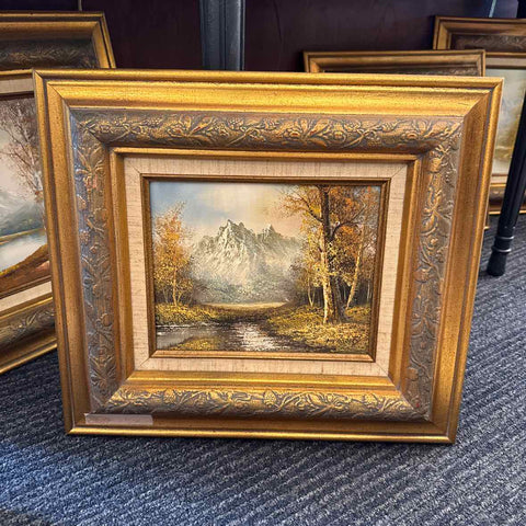 Oil Painting - Mountain Scene