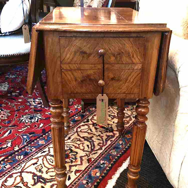"As Is" Vintage Drop Leaf Side Table