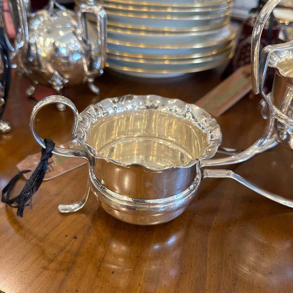 Silverplate Cream and Sugar