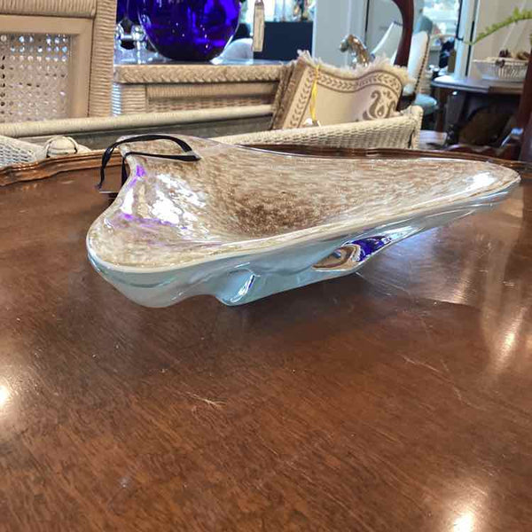 MCM Art Glass Tray