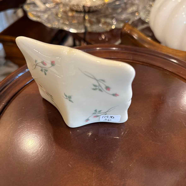 Lenox Rose Porcelain Table Clock