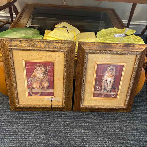 Pair of Monkey Pictures