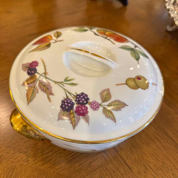 Evesham Bowl With Lid