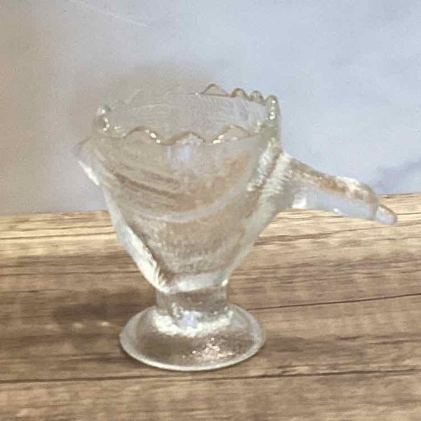 Set of  4 Glass Egg Holders (Birds)