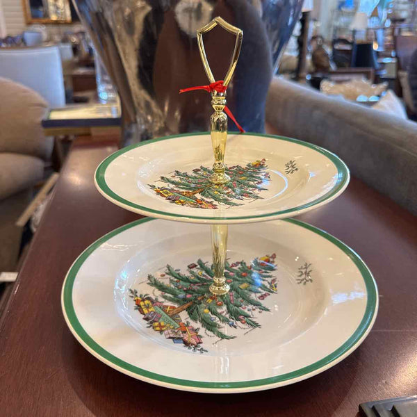 Spode Double Tier Serving Tray