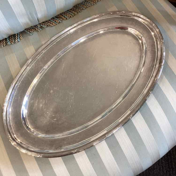 English Sheffieldd Oval Platter