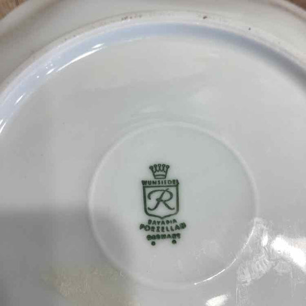 Porcelain Floral Dish