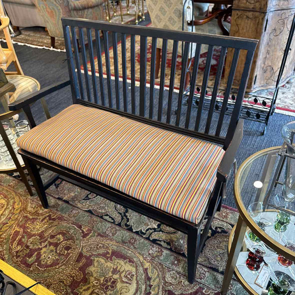 Black Bench w/Cushion