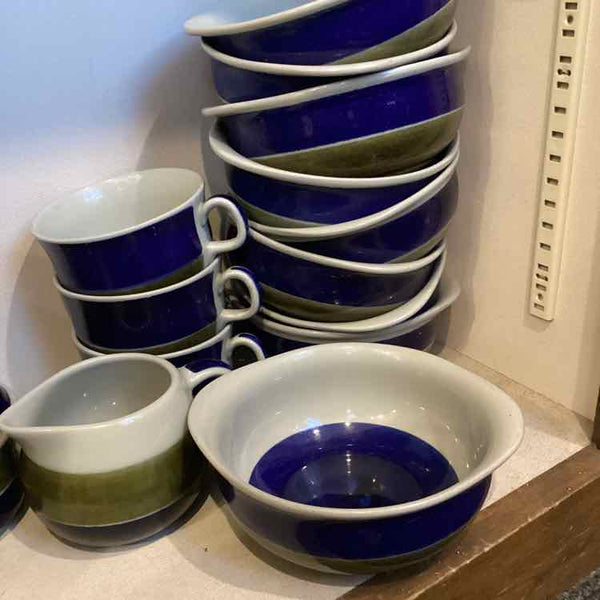 65 Piece Set of Rorstrand Elisabeth Stoneware