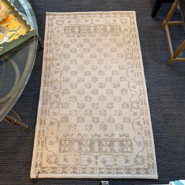 Ivory Wool Blend Rug