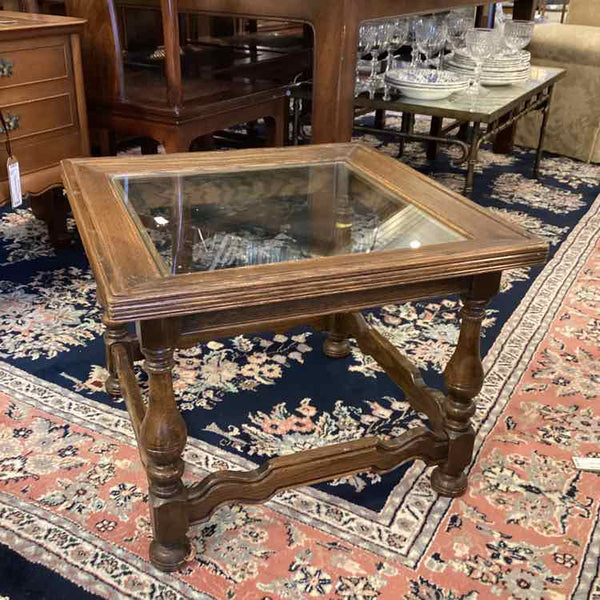 Vintage Ethan Allen Square Side Table