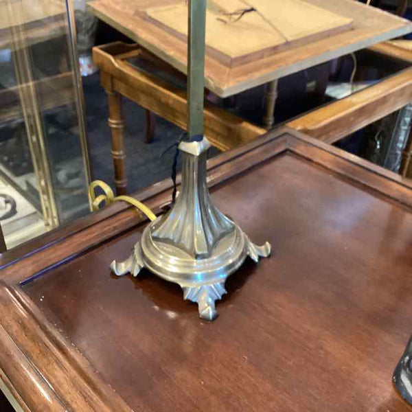 Brass Lamp With Black Shade
